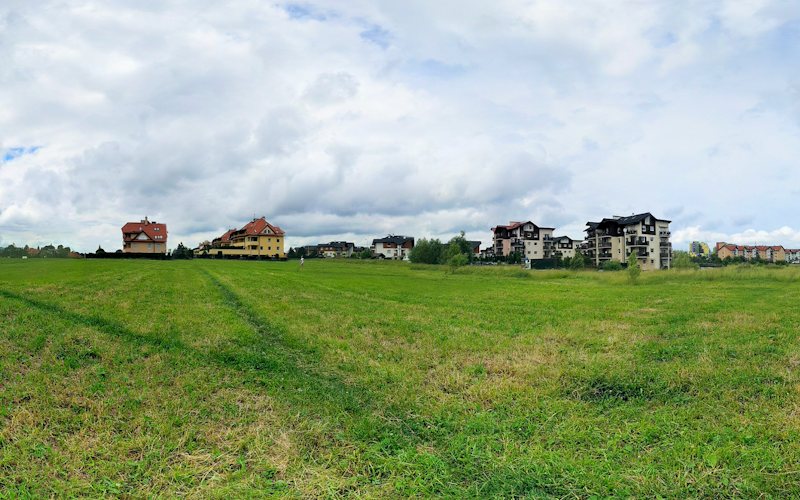 Panorama 360 - Łąki w okolicy osiedla 4 Pory Roku - Bielsko-Biała
